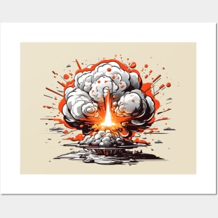 Atomic Explosion - Oppenheimer Posters and Art